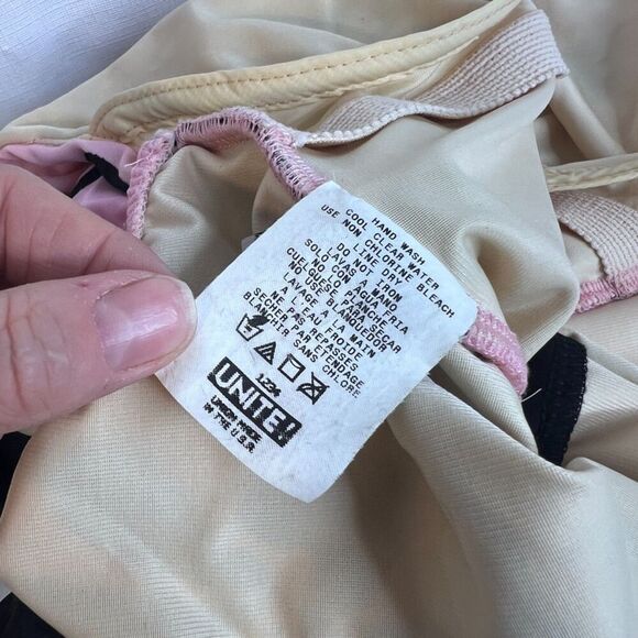 MiracleSuit One Piece Estilo Tummy Control Swimsuit Pink Black Size 8 Underwire - Picture 11 of 12